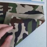 Camouflage vzor 80/20 bavlna polyester twill tkaniny pre vojenskú uniformu