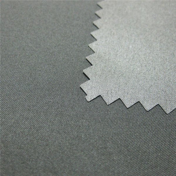 100% polyester Pongee s povrchovou úpravou nepremokavou vonkajšou bundou