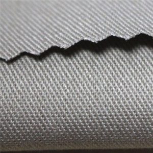 350gsm bavlna spomaľovač horenia saténová tkanina pracovný odev EN11612 FR tkanina na obuv
