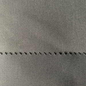 TCW23/MOOSO REC Recycle Poly Fabric with Organic Cotton 65/35 2/1 twill Mechanical Stretch 250gsm